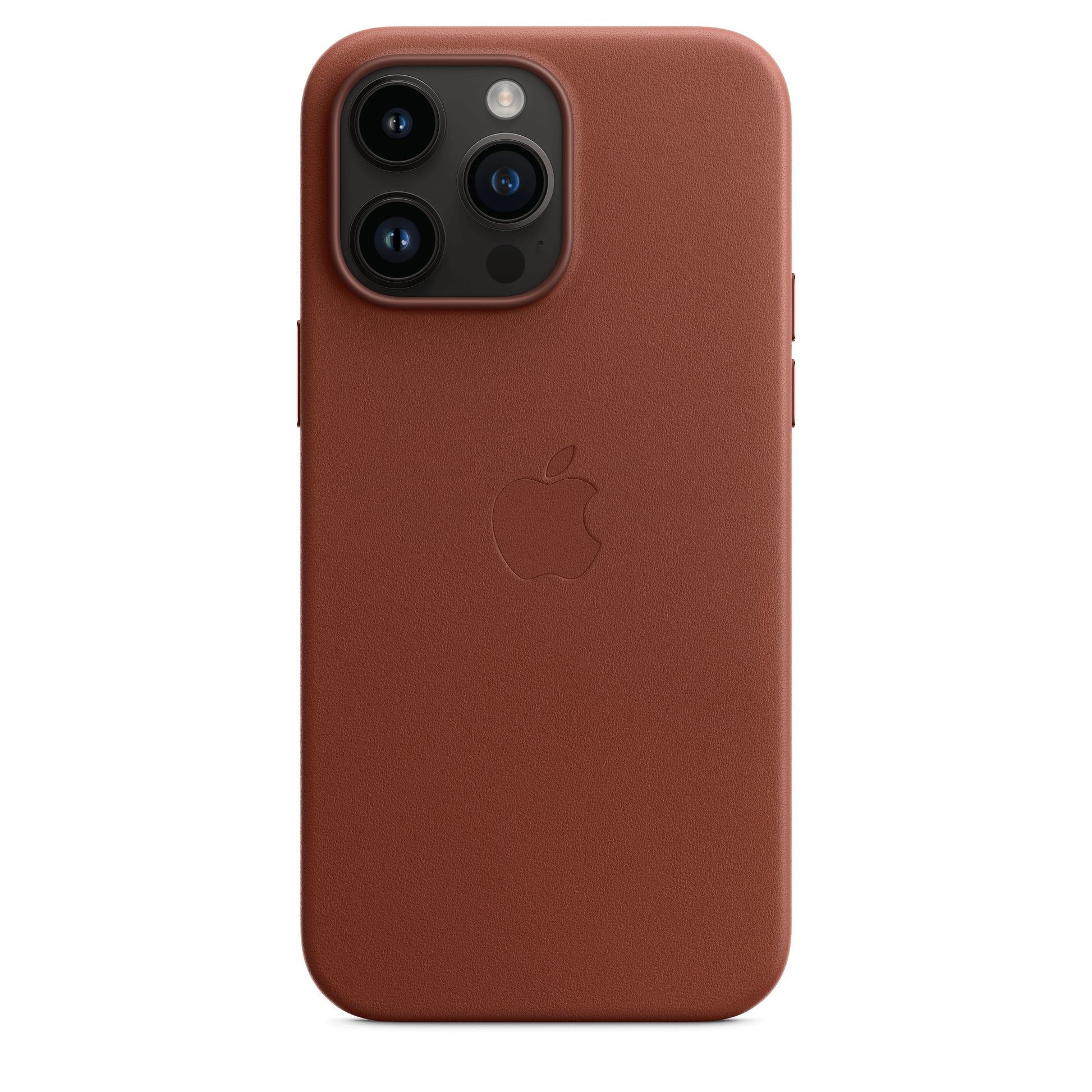 Apple Backcover – für Apple iPhone 14 Pro Max, MagSafe, Leder, Umber