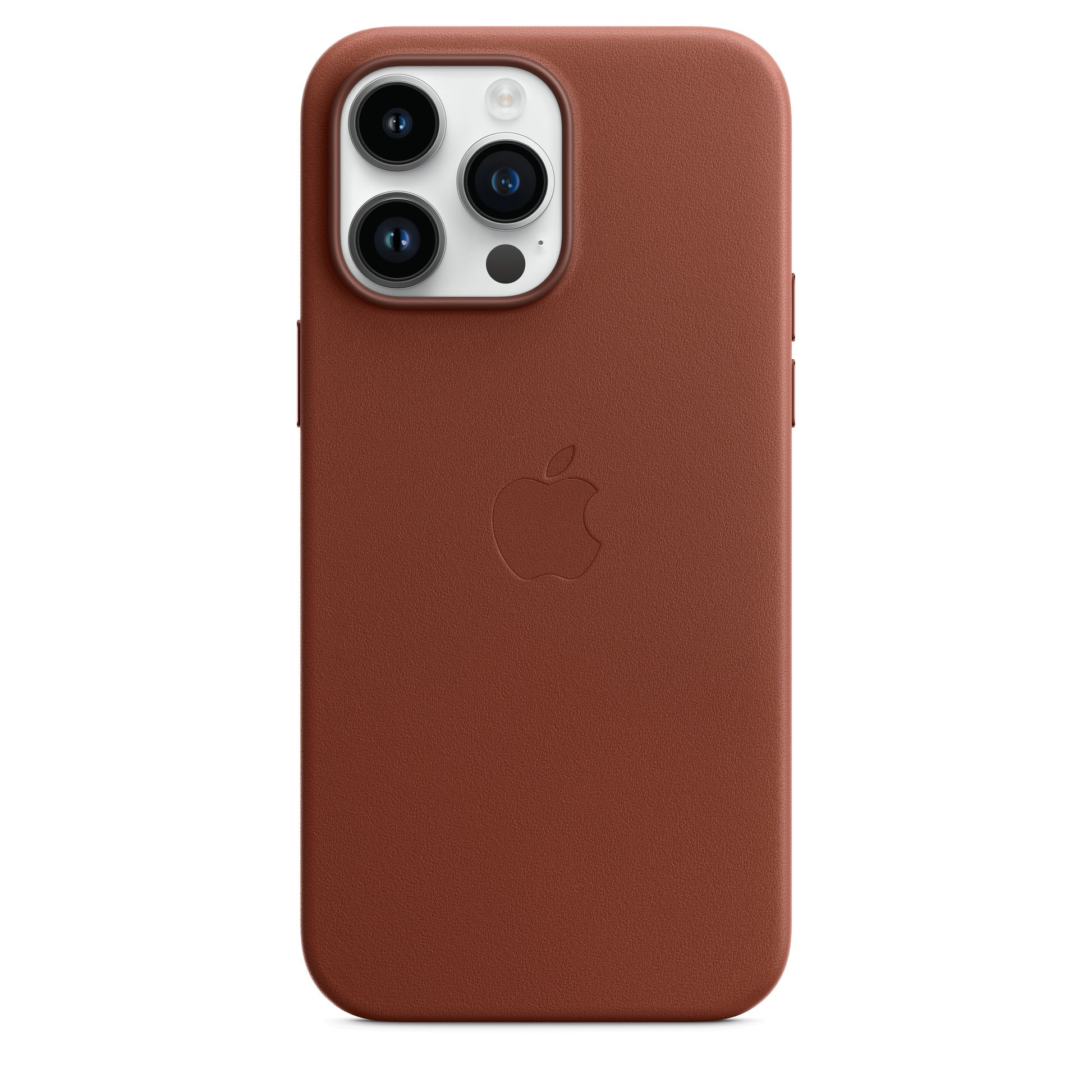 Apple Backcover – für Apple iPhone 14 Pro Max, MagSafe, Leder, Umber