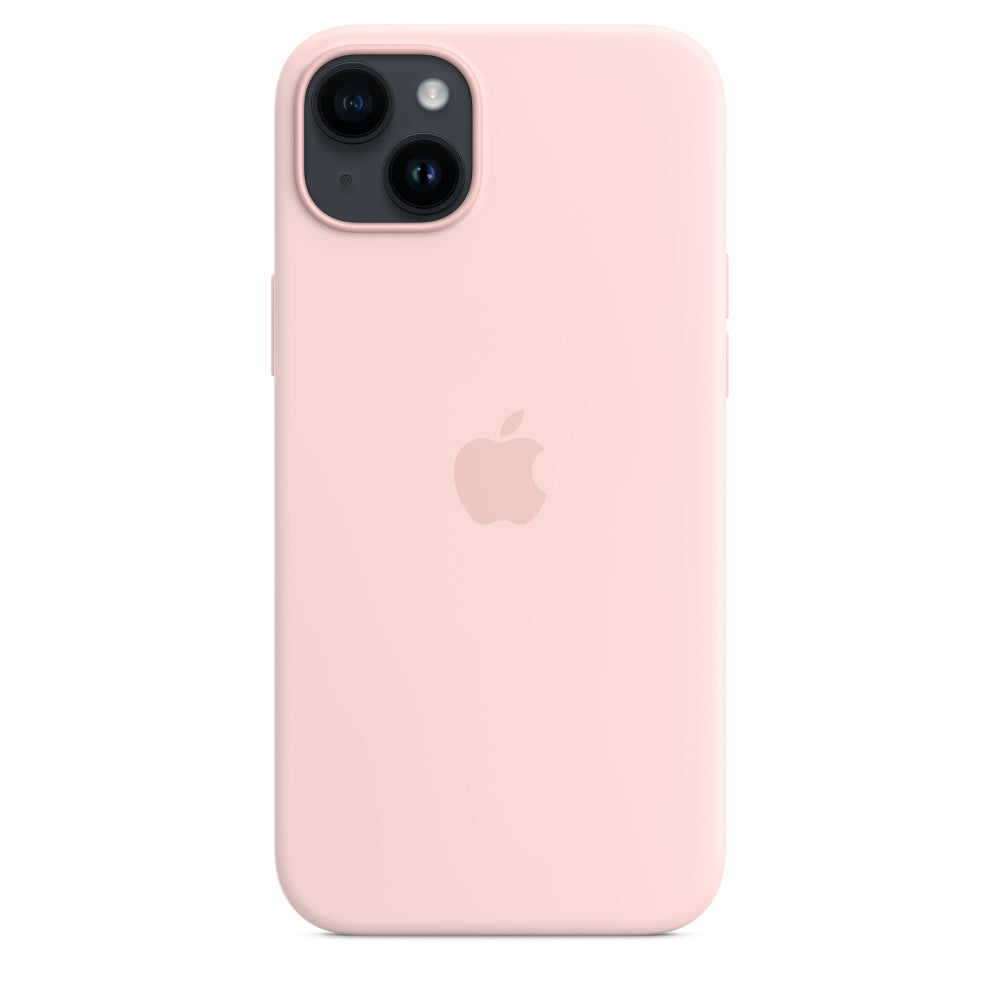 Apple Backcover – für Apple iPhone 14 Plus, MagSafe, Mikrofaser+Silikon, Kalkrosa