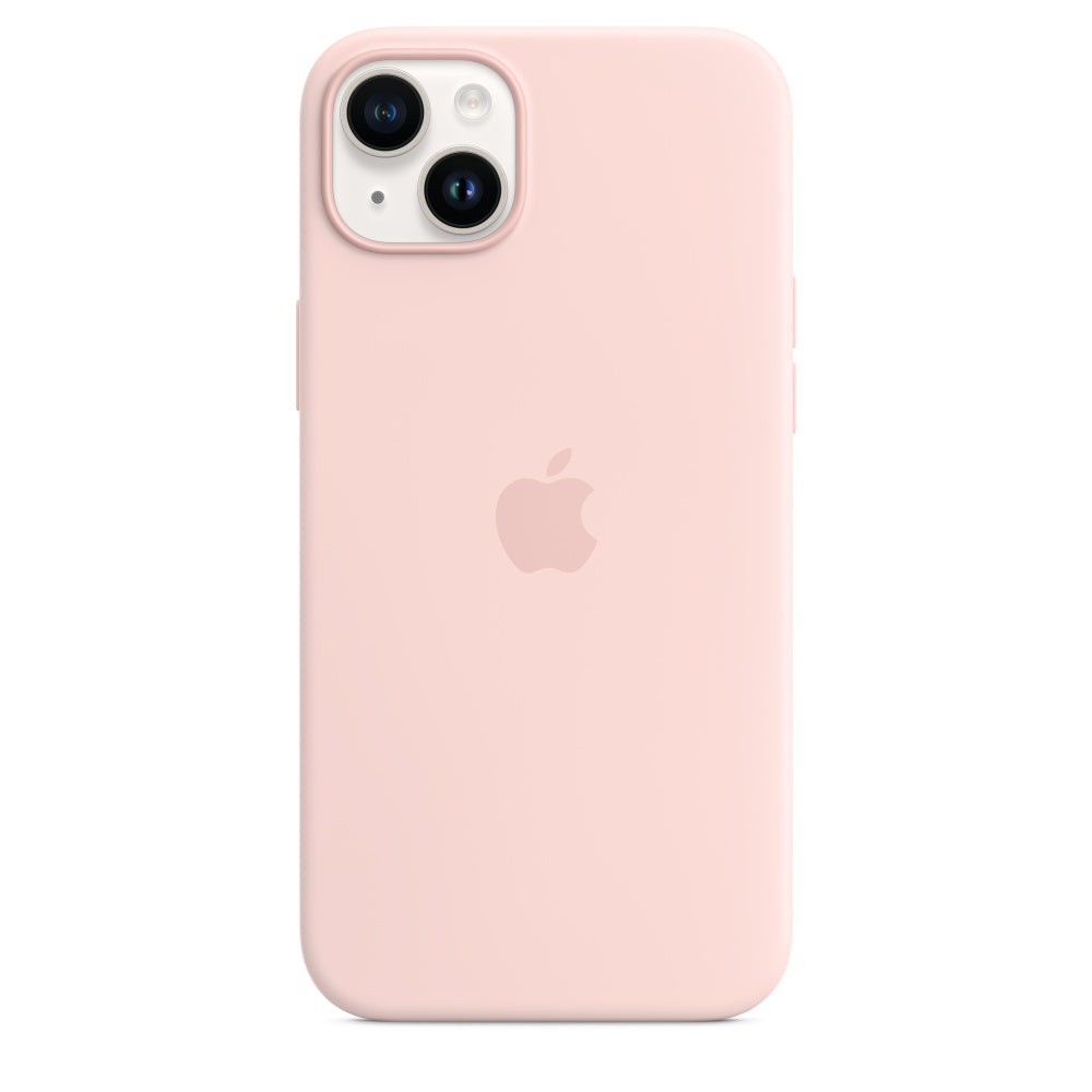 Apple Backcover – für Apple iPhone 14 Plus, MagSafe, Mikrofaser+Silikon, Kalkrosa