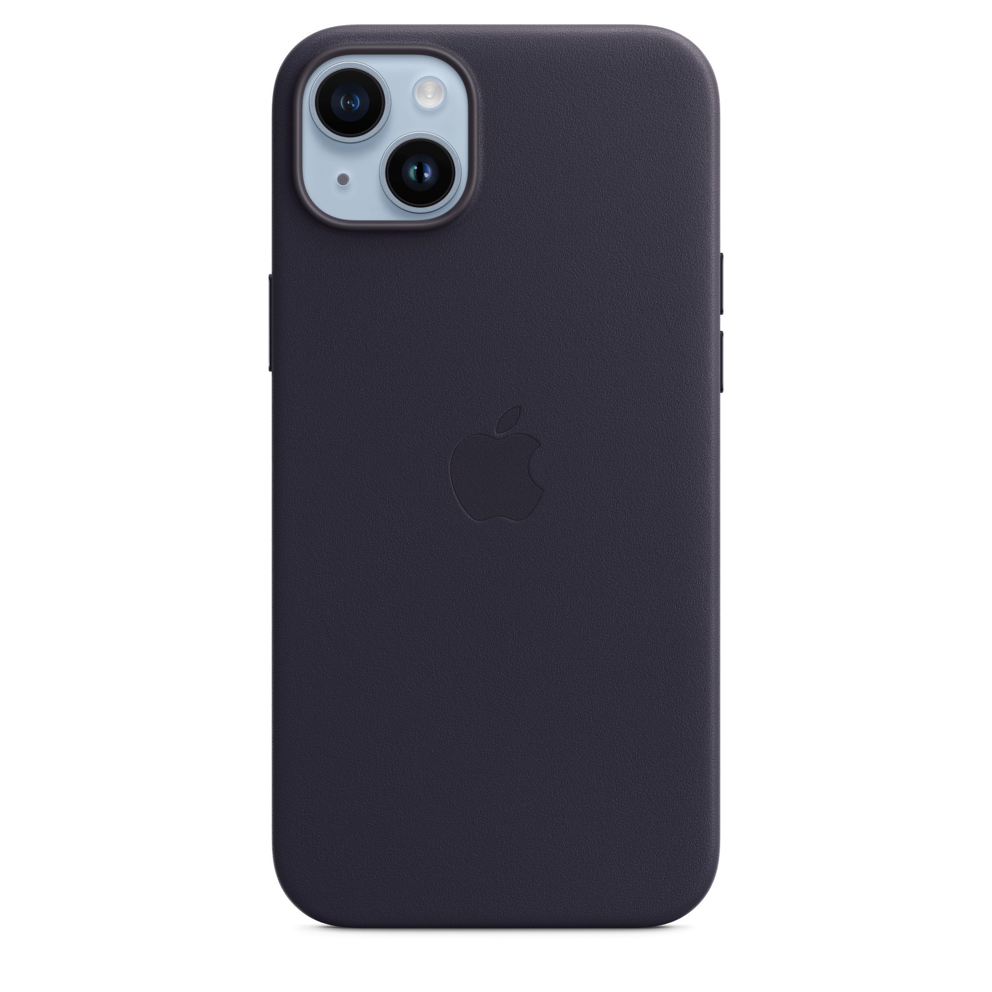 Apple Backcover – für Apple iPhone 14 Plus – schwarz – Leder – MagSafe-kompatibel