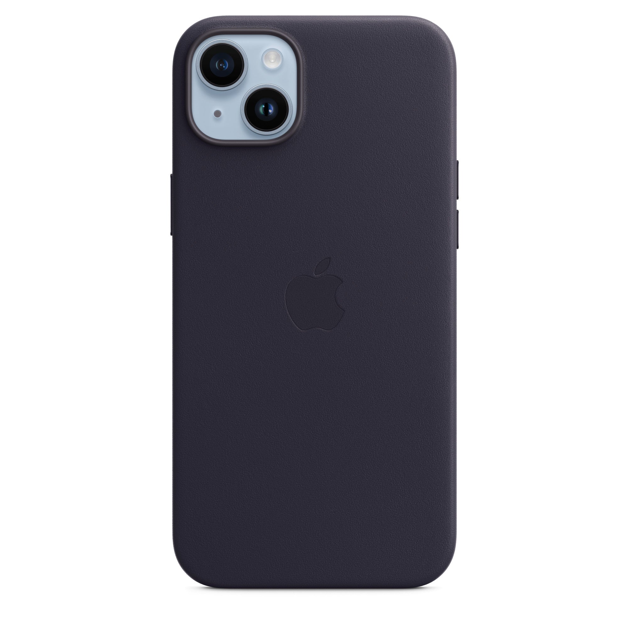 Apple Backcover – für Apple iPhone 14 Plus – schwarz – Leder – MagSafe-kompatibel