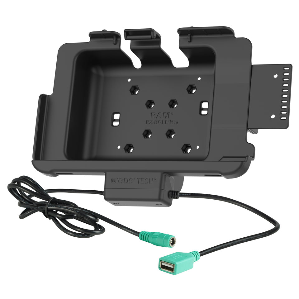 Zebra RAM-HOL-ZE21PDU Dockingstation – für Zebra ET4x 10", USB-Port, Komposite, Schwarz