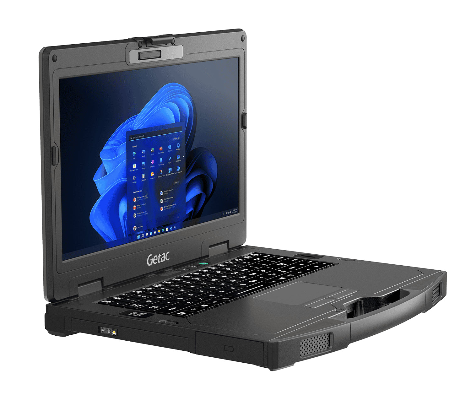 Getac S410 G4 – 14" HD, Core i7-1185G7, 16 GB, 256 GB SSD, Win 11 Pro
