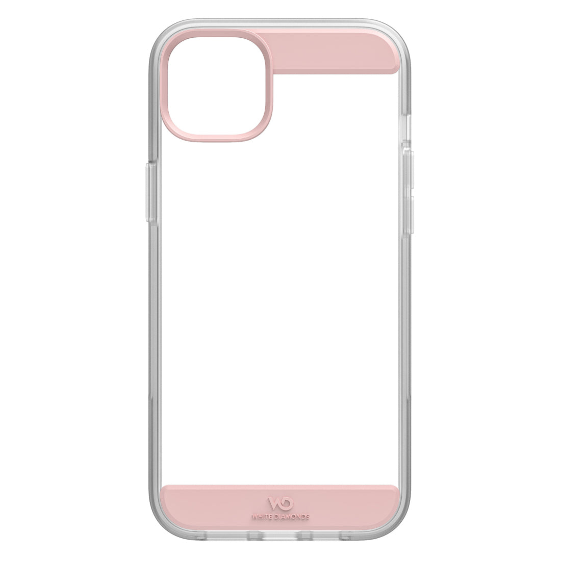 White Diamonds Backcover – für Apple iPhone 14 Plus – transparent/Roségold