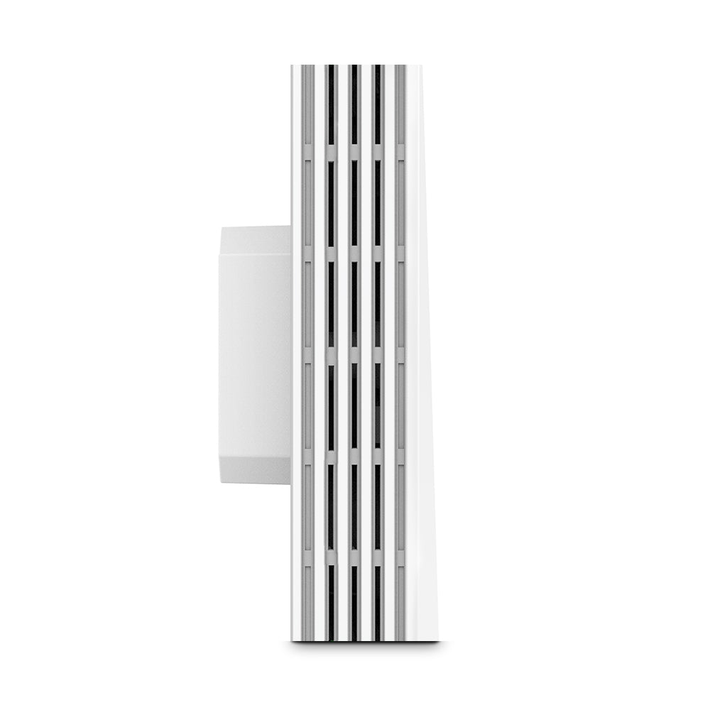 TP-Link EAP655-Wall – Wi-Fi 6 Access Point, Dual-Band (2,4/5 GHz), 2402 Mbit/s, 4× GbE, PoE, Wandmontage, Weiss