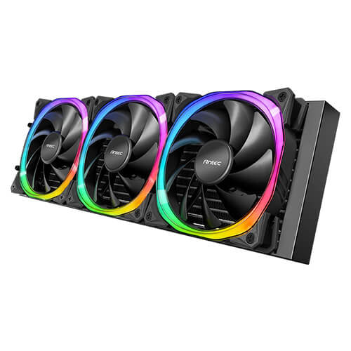 Antec Vortex 360 ARGB – Wasserkühlung – 360 mm Radiator, 3×120 mm Lüfter, für LGA 1700, AM5, AM4 und andere