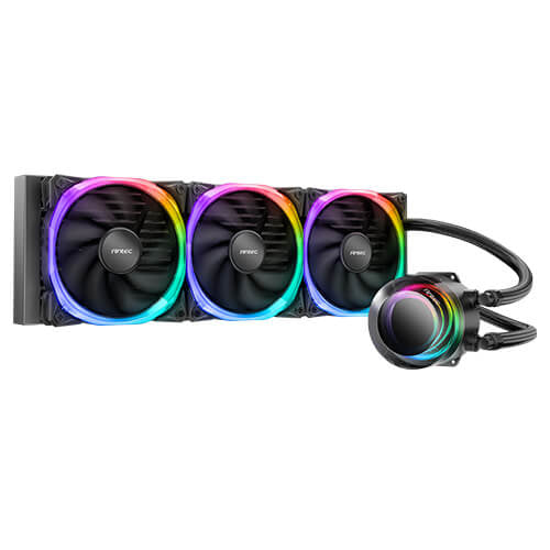 Antec Vortex 360 ARGB – Wasserkühlung – 360 mm Radiator, 3×120 mm Lüfter, für LGA 1700, AM5, AM4 und andere