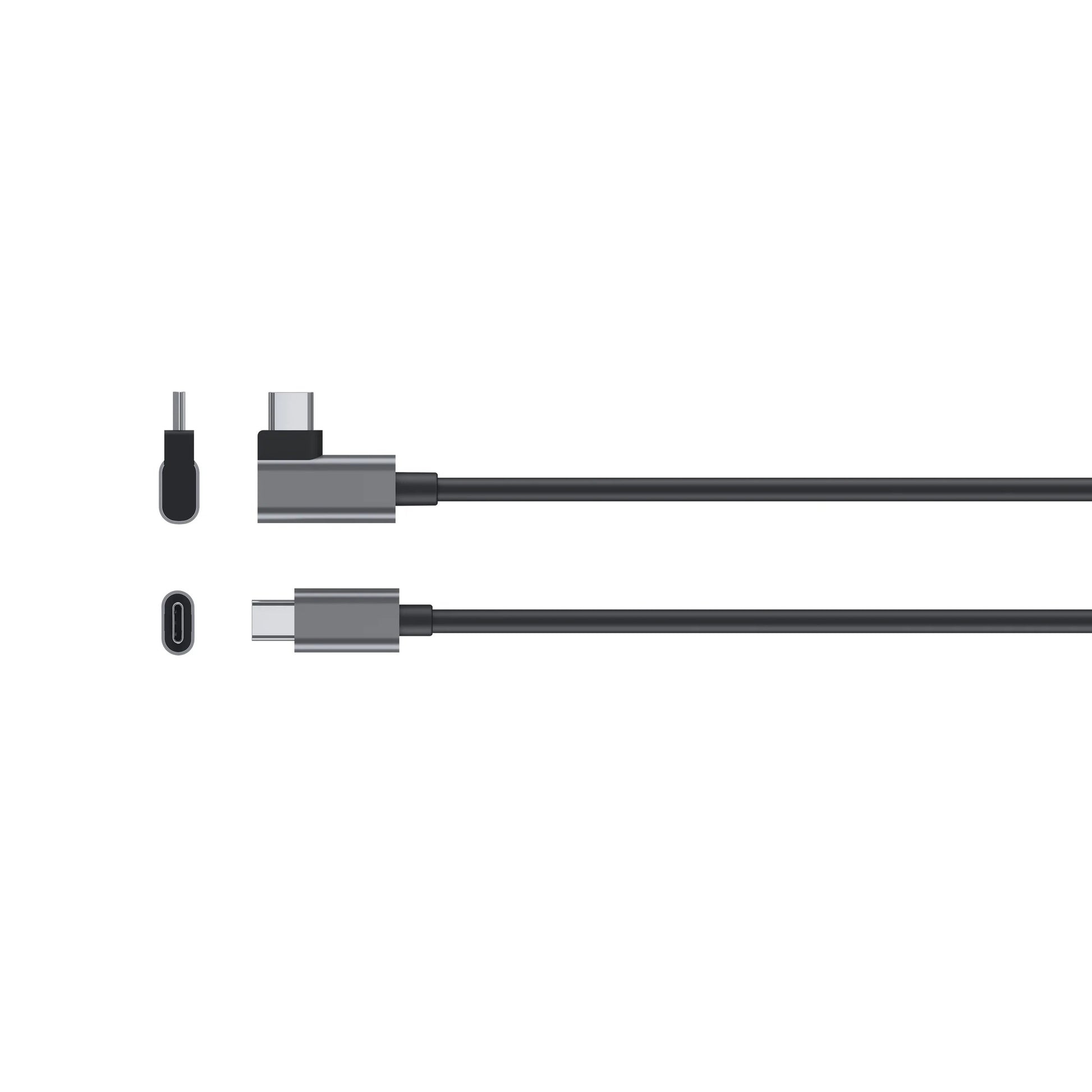 j5create Tablet-Ständer – für iPad Pro/Air/mini mit USB-C-Anschluss – bis 12,9" – USB-C PD 100W – Grau