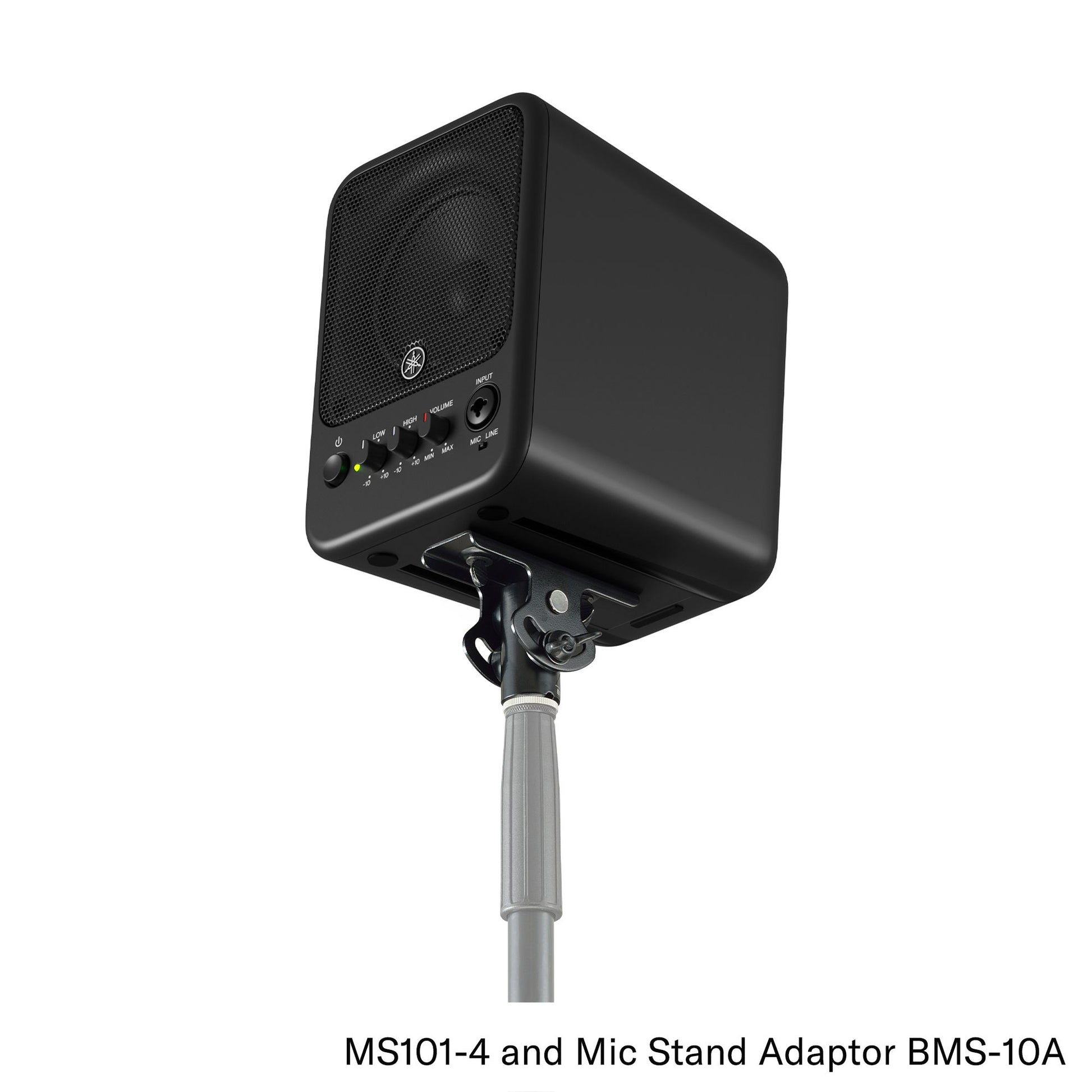Yamaha MS101-4 – Studio-Monitor (aktiv) – 4", 30 W, Nahfeldmonitor, Schwarz