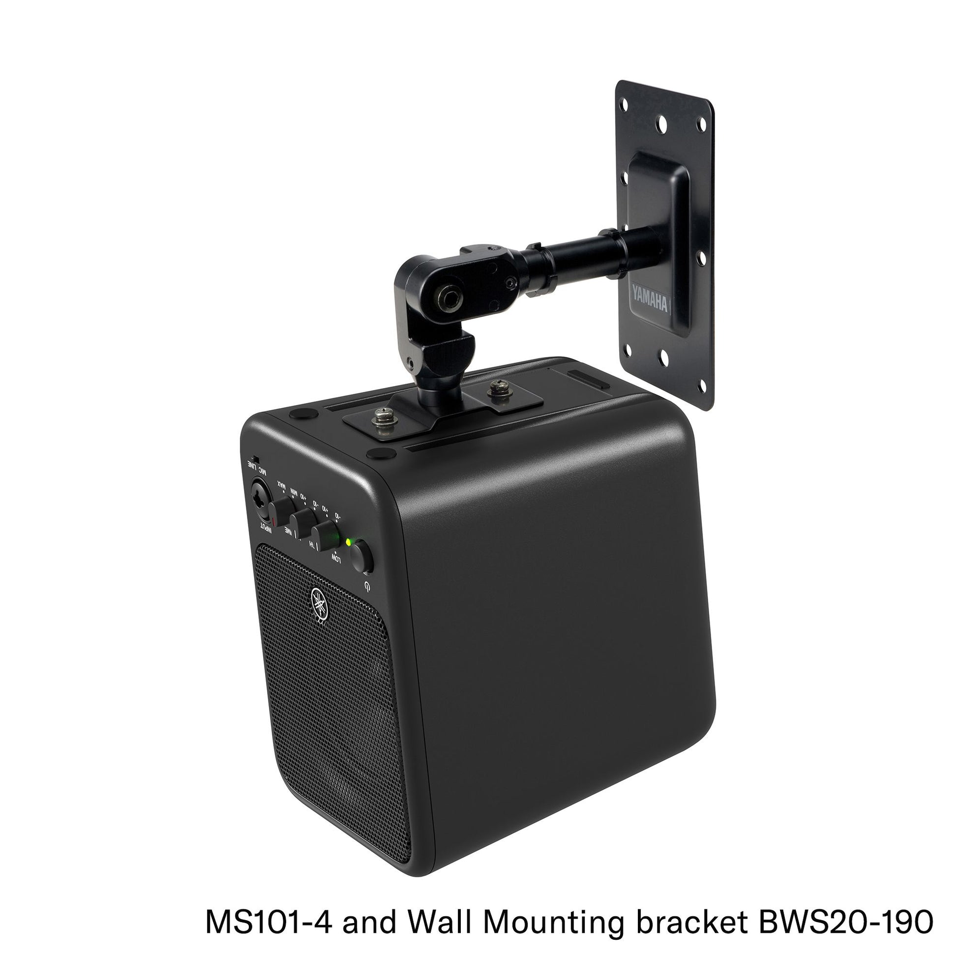 Yamaha MS101-4 – Studio-Monitor (aktiv) – 4", 30 W, Nahfeldmonitor, Schwarz