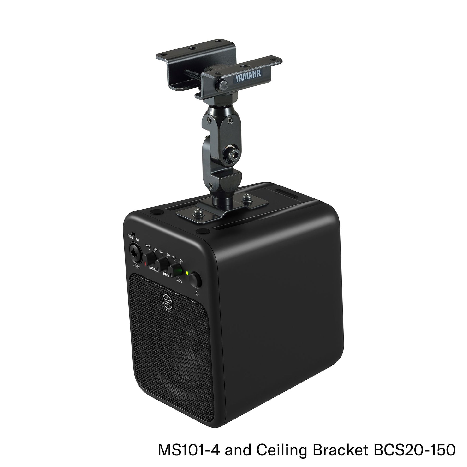 Yamaha MS101-4 – Studio-Monitor (aktiv) – 4", 30 W, Nahfeldmonitor, Schwarz