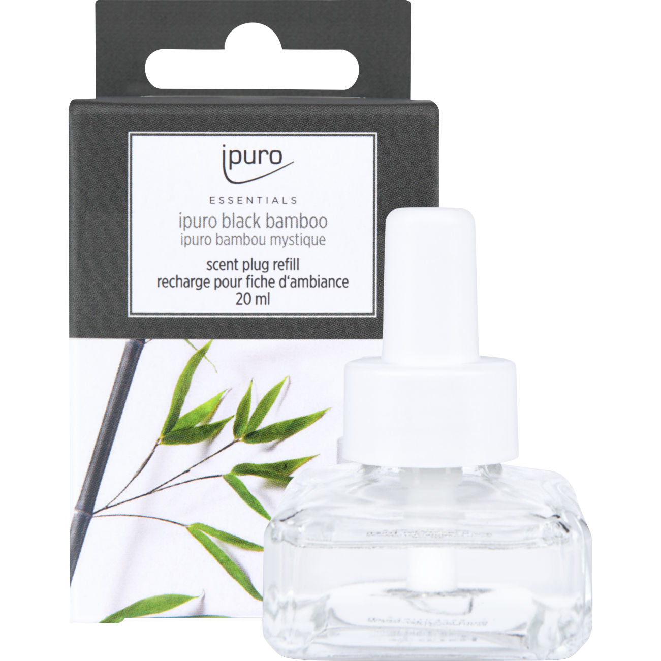 ipuro Black Bamboo – Duftkartusche, 20 ml, für Scent Plug