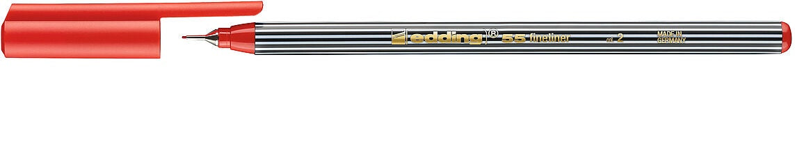 Edding 55 Fineliner 0,3 mm – rot