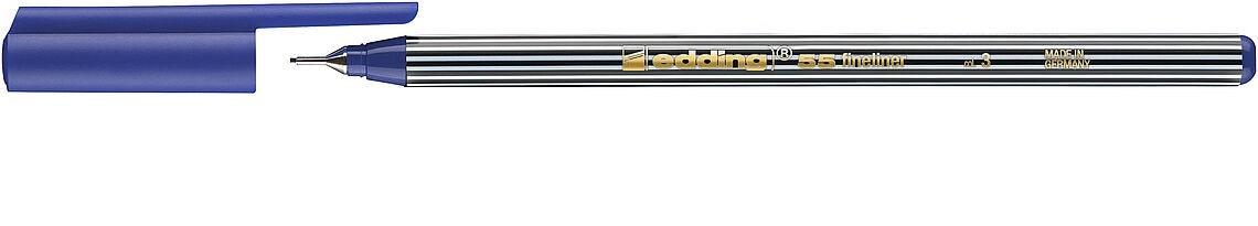 Edding 55 Fineliner 0,3 mm – blau