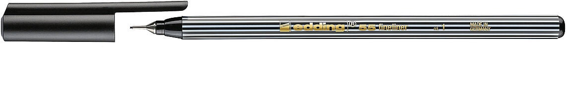 Edding 55 Fineliner 0,3 mm – schwarz