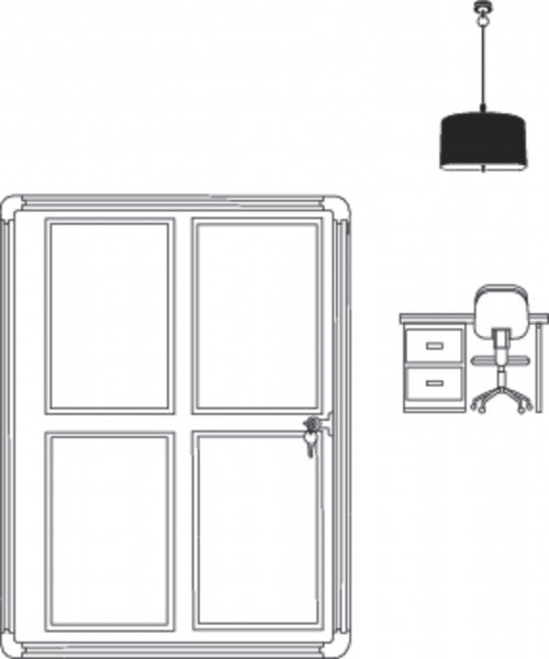 Magnetoplan Klapprahmen SP A1 12171 – Aluminium, Rahmenbreite 25 mm, zur Wandmontage
