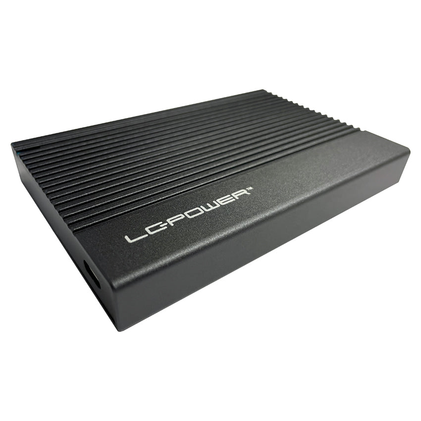 LC-Power LC-25U3-C – 1-Schacht 2,5" HDD/SSD-Gehäuse – USB-C 3.2 Gen 2, SATA III (6 Gbit/s)