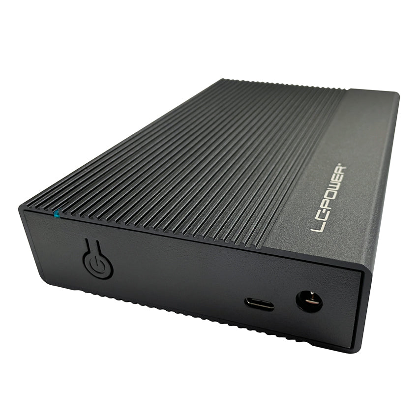 LC-Power LC-25U3-C – 1-Schacht 2,5" HDD/SSD-Gehäuse – USB-C 3.2 Gen 2, SATA III (6 Gbit/s)
