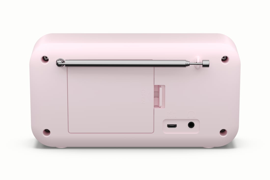Sharp DR-P420 – Tragbares DAB+ Radio, UKW, Bluetooth, 16 h Akku – Pink