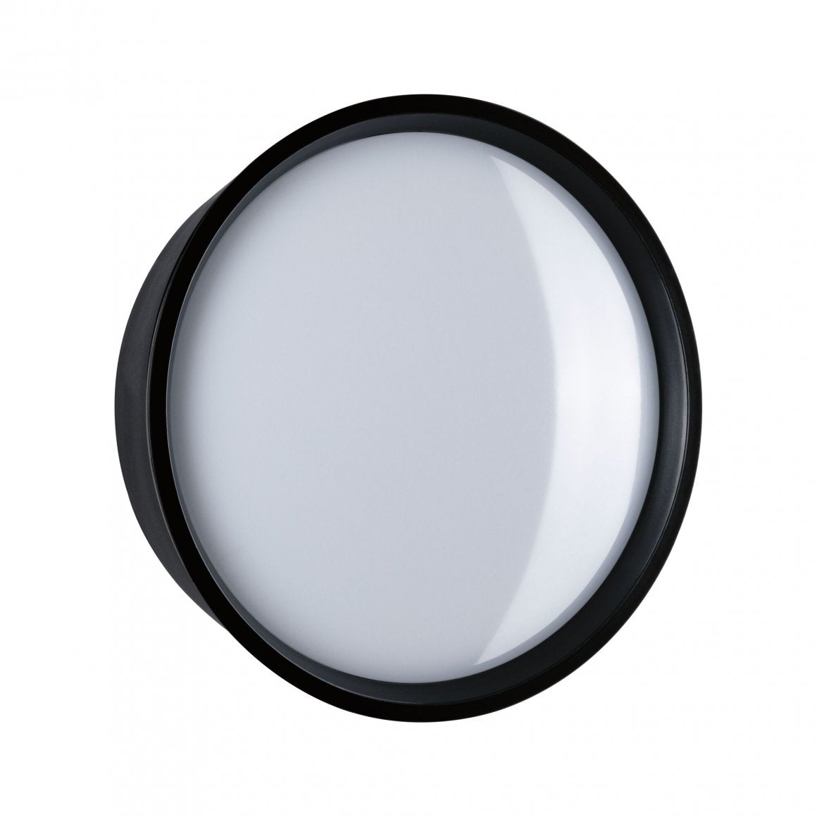Paulmann Aussenwandleuchte – 1200 lm, 14,5 W, Warmweiss, 3000 K, IP44, Netzbetrieb, Schwarz, Kunststoff