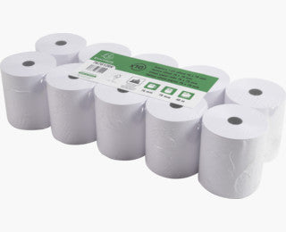 Exacompta Kassarolle – 76 mm × 40 m, Kern 12 mm – 10 Stk.
