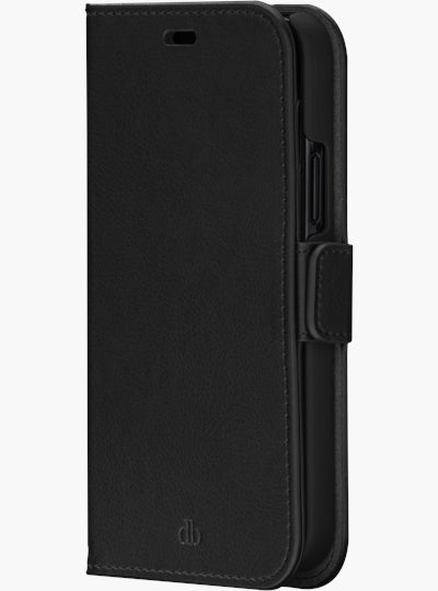 dbramante1928 Stockholm – Wallethülle – für Apple iPhone 12/12 Pro, 3 Kartenfächer, PU, schwarz
