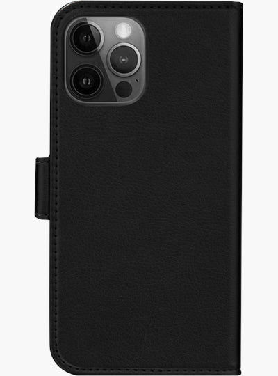 dbramante1928 Stockholm – Wallethülle – für Apple iPhone 12/12 Pro, 3 Kartenfächer, PU, schwarz