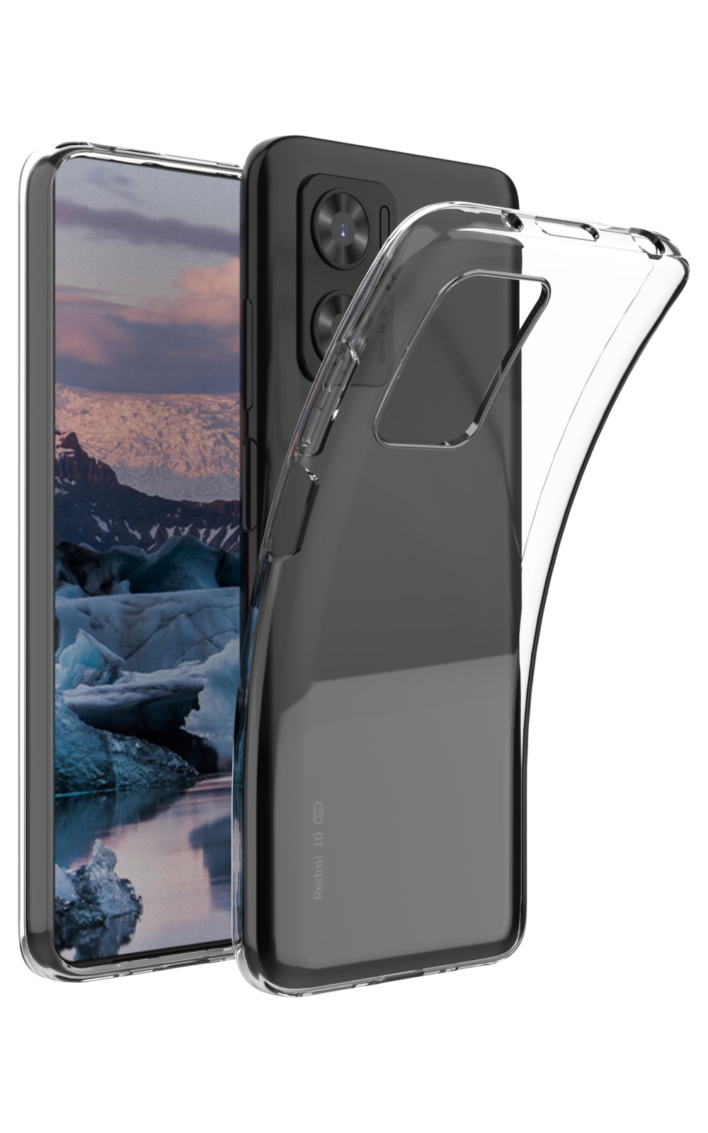 dbramante1928 Greenland – Backcover – für Xiaomi REDMI 10 5G, Recycling-Kunststoff, transparent