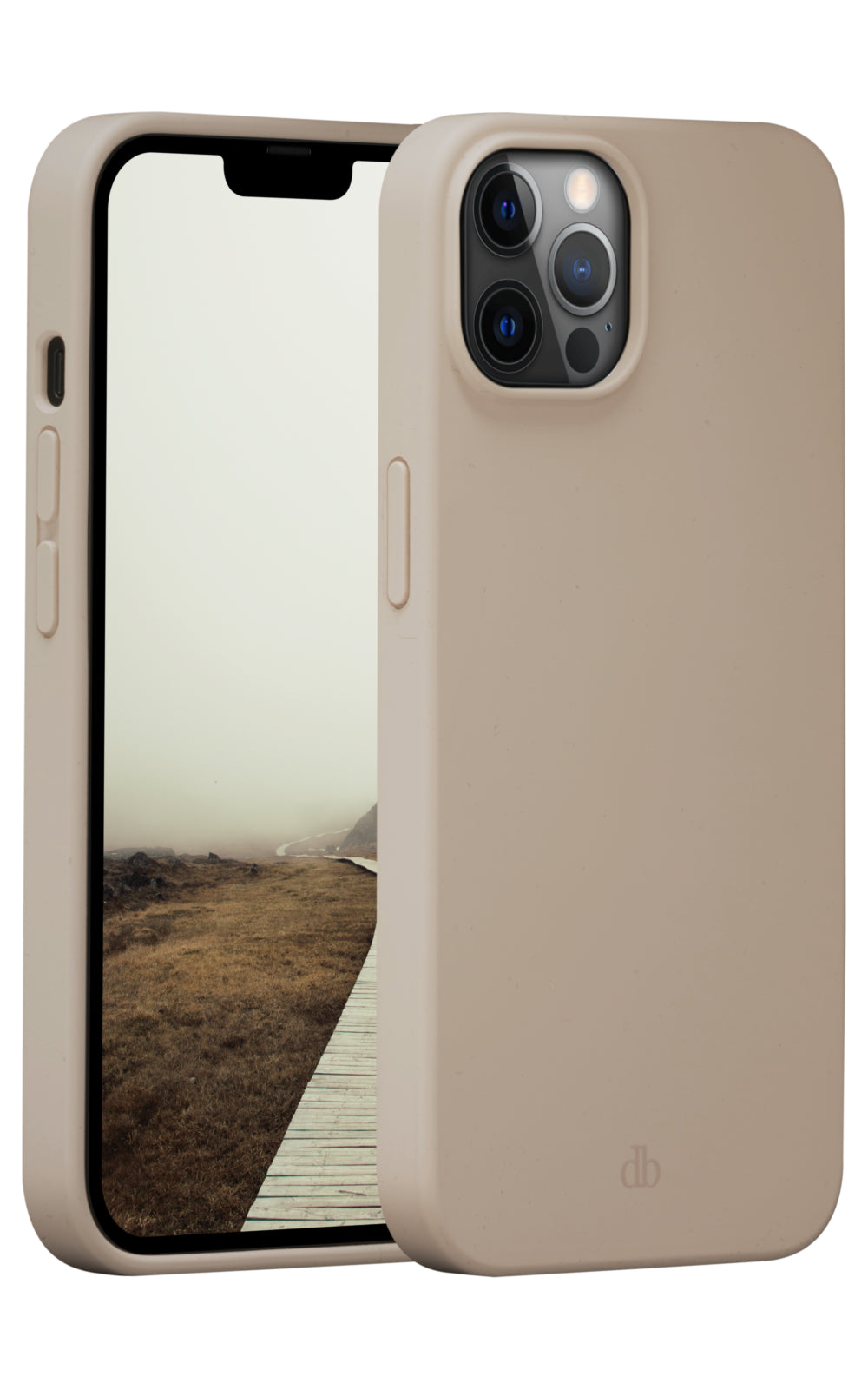 dbramante1928 Costa Rica Backcover – für iPhone 12/12 Pro, Recycling-Kunststoff, Sand