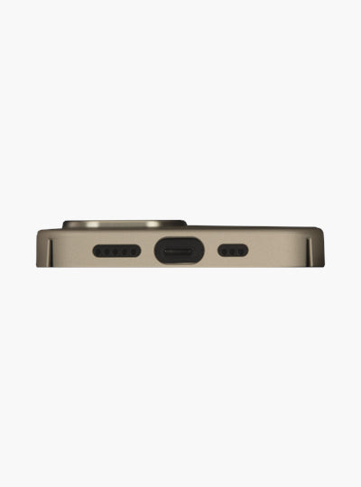 dbramante1928 Backcover – für Apple iPhone 13, Recycling-Kunststoff, beige, bis 1,2 m sturzsicher