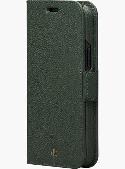 dbramante1928 New York – Folio – für Apple iPhone 12, 3 Kartenfächer, Evergreen