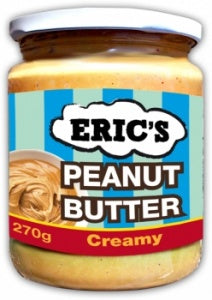 Eric's Nussaufstrich Erdnuss, cremig – 270 g