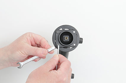 Brodit POS-Halterung, Schraubbefestigung, 360°/0–17°, für Honeywell EDA52, Schwarz