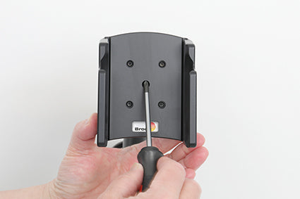 Brodit POS-Halterung, Schraubbefestigung, 360°/0–17°, für Honeywell EDA52, Schwarz