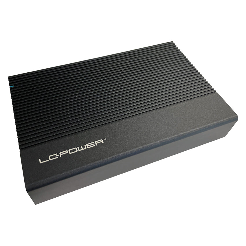 LC-Power LC-35U3-C – 1-Bay Gehäuse – USB 3.2 Gen 2 Type-C, für 3,5" HDD/SSD, SATA
