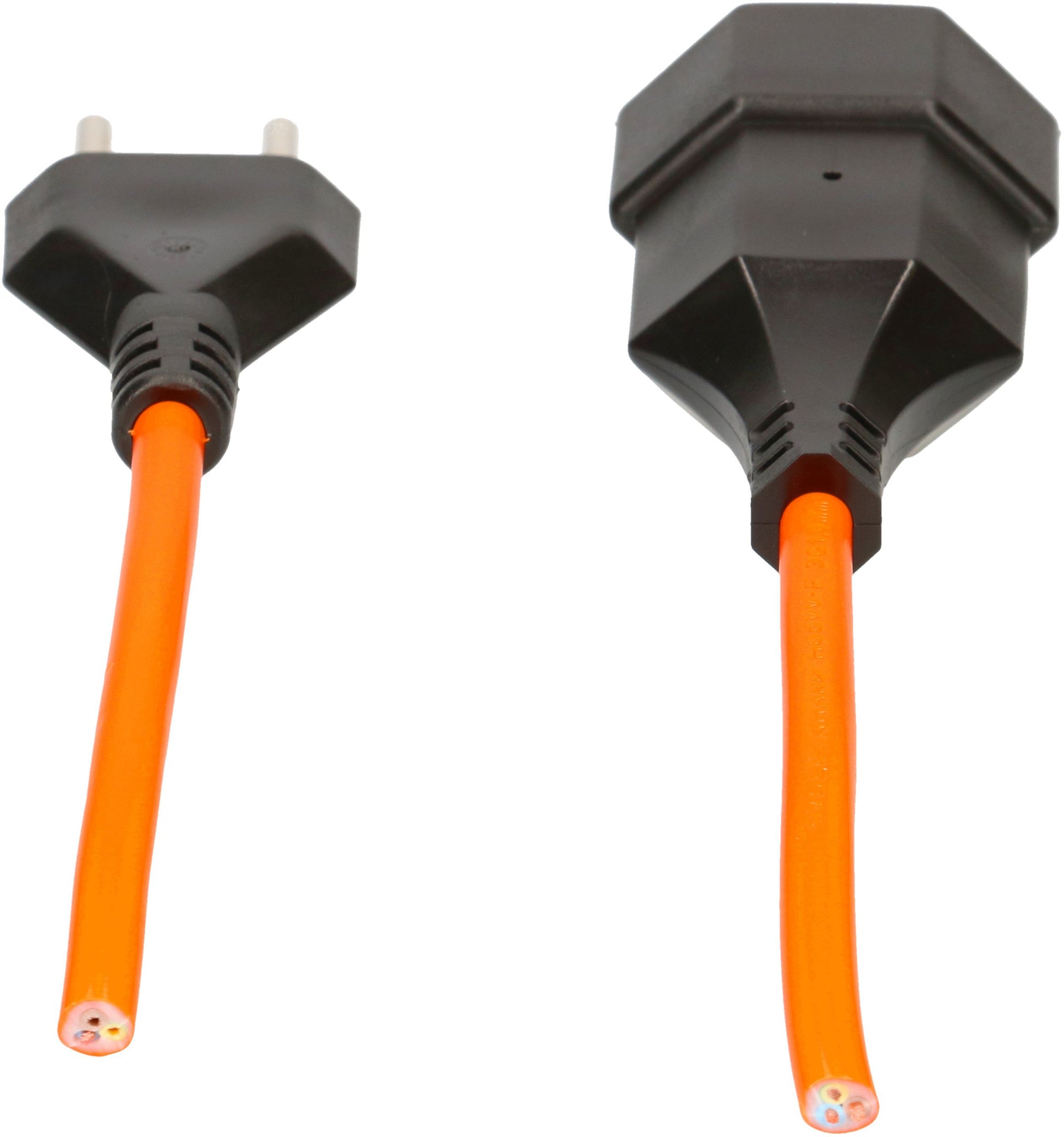 Max Hauri AG Max Hauri Verlängerungskabel – T12–T13, 10 m, 3×1,5 mm², H05VV-F, Orange