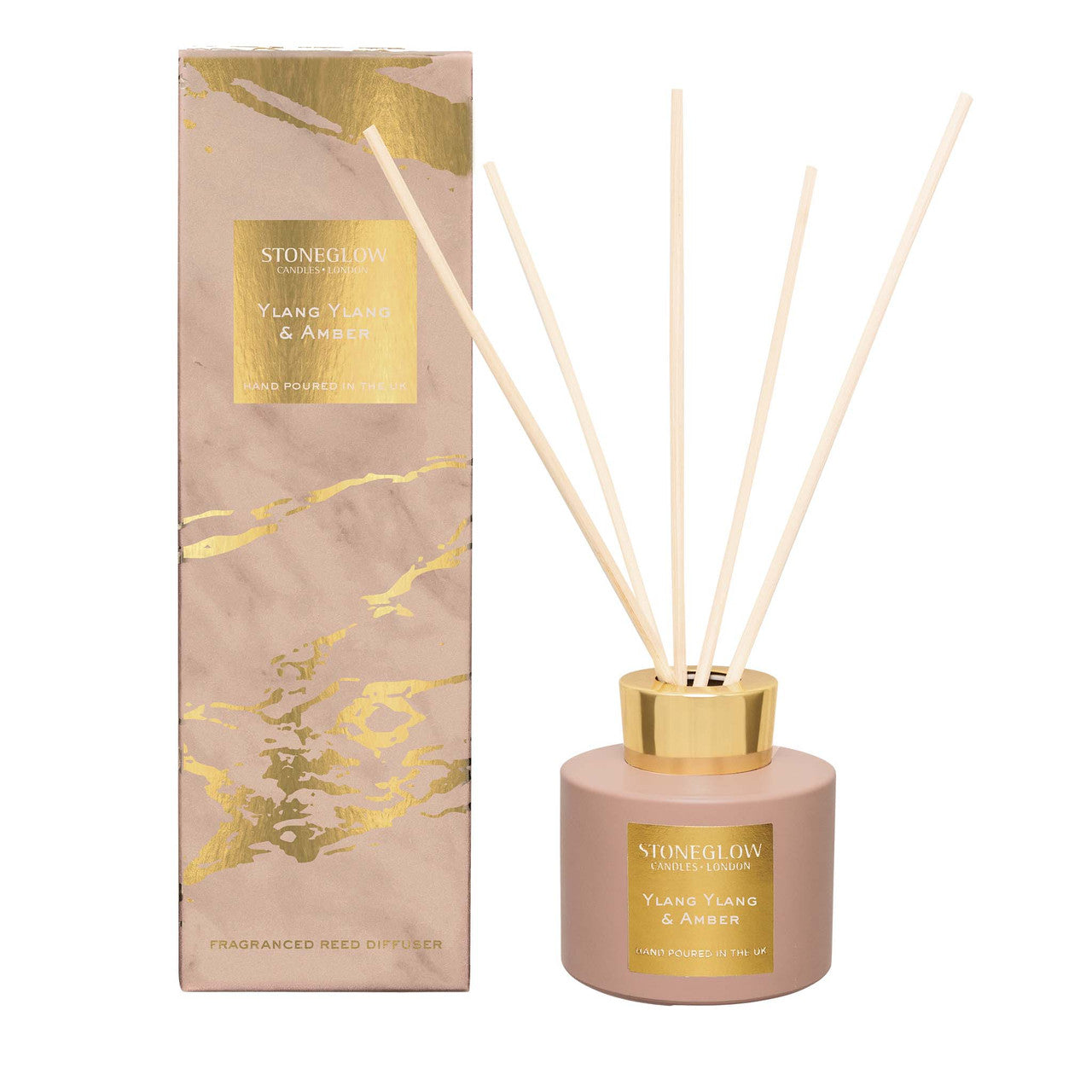 Stoneglow Ylang Ylang & Amber – Duftstäbchen, 120 ml