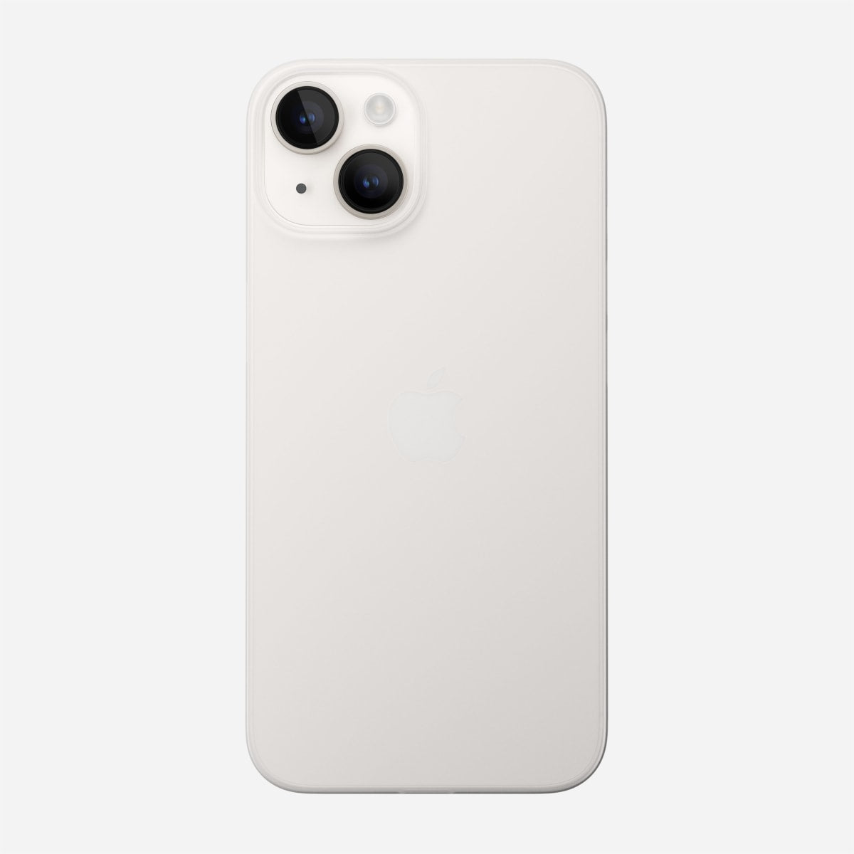 Nomad Backcover – für Apple iPhone 14, MagSafe, Kunststoff, Weiss, stossfest, kratzresistent, kabelloses Laden