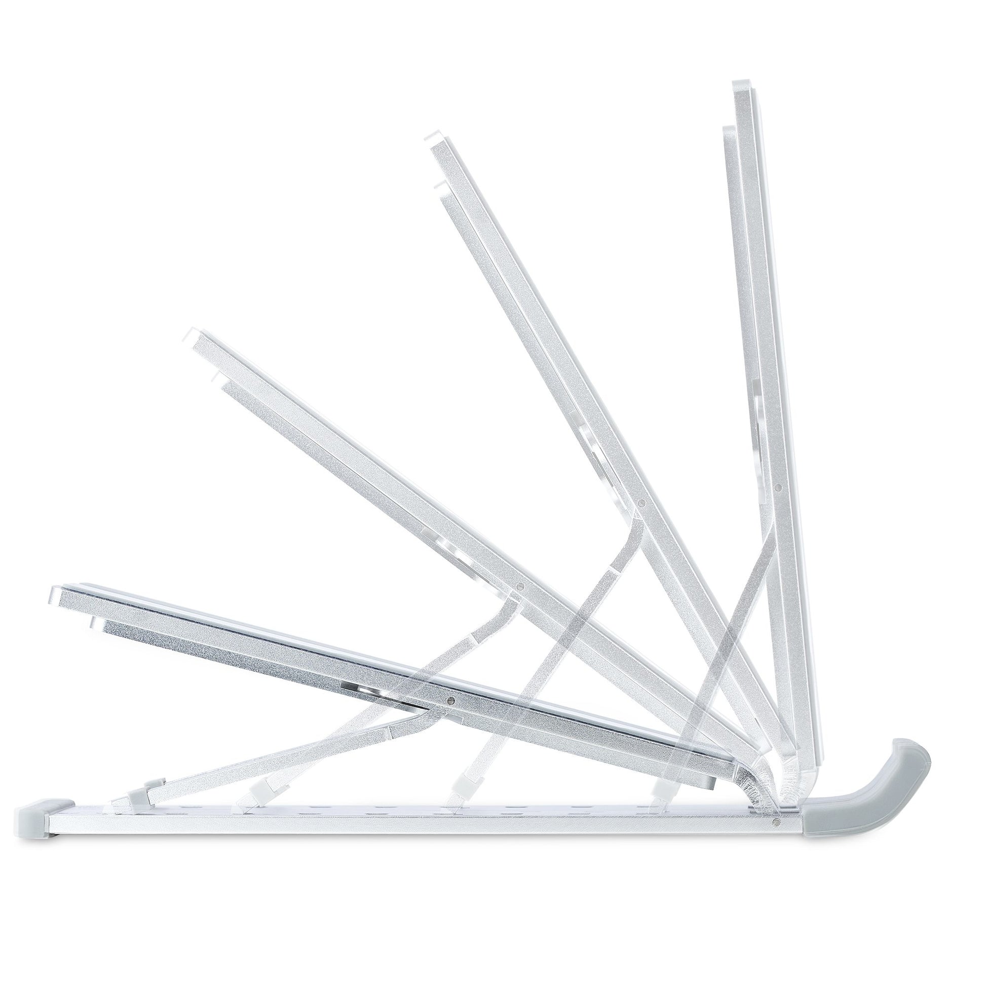 StarTech.com Laptop-Ständer – für Laptops, faltbar, bis 10 kg – Silber