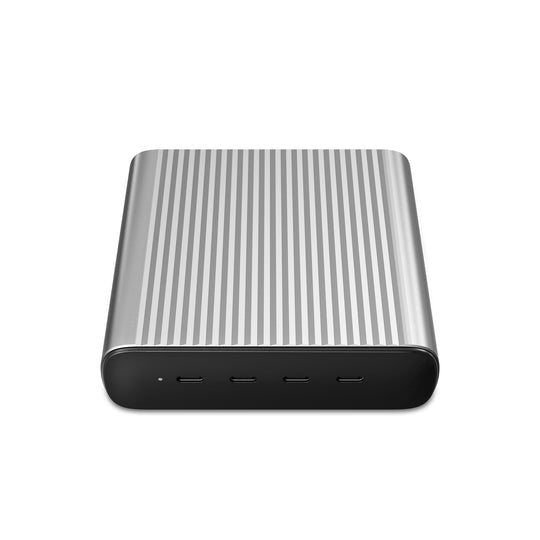 HYPER HJ USB-Desktop-Ladegerät 100 W – USB-C×4 – PD 3.0, GaN – für Laptop, Smartphone, Tablets