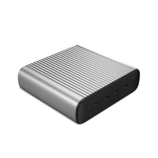 HYPER HJ USB-Desktop-Ladegerät 100 W – USB-C×4 – PD 3.0, GaN – für Laptop, Smartphone, Tablets