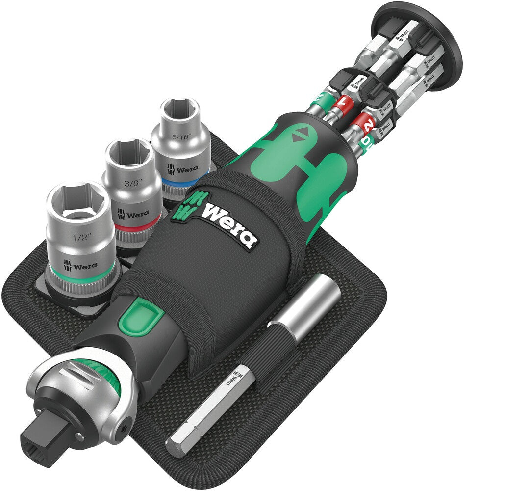 Wera Schraubendreher-Set Zyklop Pocket Imperial – Antrieb 3/8" – 05004283001