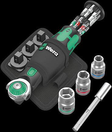Wera Schraubendreher-Set Zyklop Pocket Imperial – Antrieb 3/8" – 05004283001