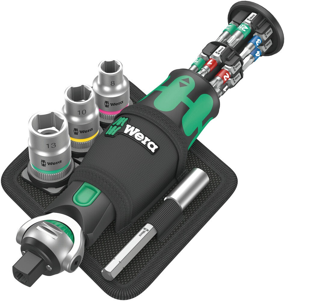Wera Schraubendreher-Set Zyklop Pocket Set 2 – Antrieb 3/8" – 05004281001