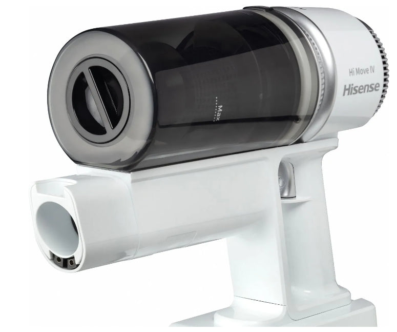 Hisense Kabelloser Staubsauger SHVC6134W, 2-in-1 – 35 Min., 30 AW, Behälter 0,5 l