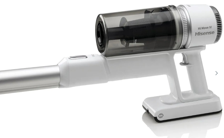 Hisense Kabelloser Staubsauger SHVC6134W, 2-in-1 – 35 Min., 30 AW, Behälter 0,5 l