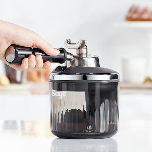 Sage Reinigungsbehälter Puck Sucker – Ø 5,8 cm, 12 Tassen, für Oracle und Dual Boiler, Kunststoff, Schwarz