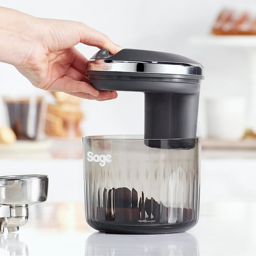 Sage Reinigungsbehälter Puck Sucker – Ø 5,8 cm, 12 Tassen, für Oracle und Dual Boiler, Kunststoff, Schwarz