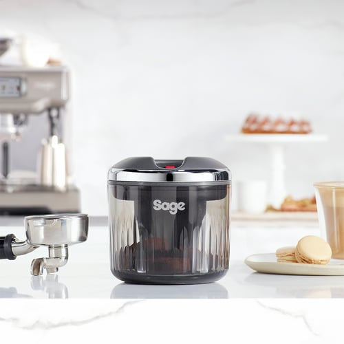Sage Reinigungsbehälter Puck Sucker – Ø 5,8 cm, 12 Tassen, für Oracle und Dual Boiler, Kunststoff, Schwarz